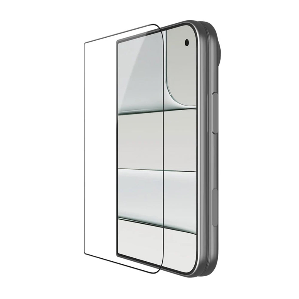 Film de protection d’écran extérieur Nillkin CP+ Pro avec applicateur pour Apple iPhone Duo, verre trempé, adhésif intégral, noir
