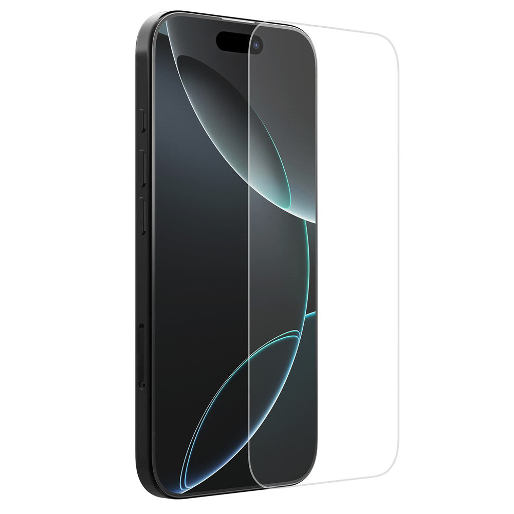 Film de protection d'écran Nillkin H+ Pro avec applicateur pour Apple iPhone 16, Verre trempé, Collage intégral