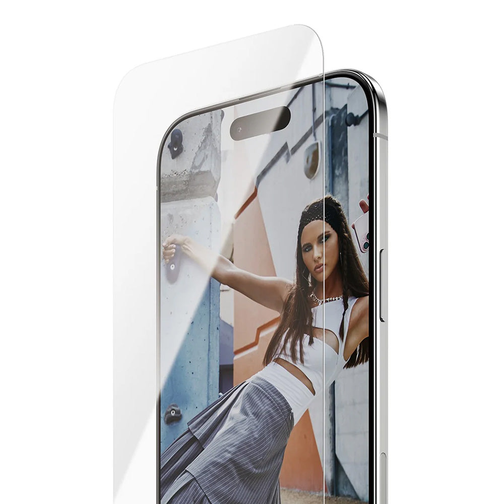 Film de protection d'écran PanzerGlass Safe. Ultra-Wide Fit EasyAligner pour Apple iPhone 17 Air, Verre Trempé, Full Glue.