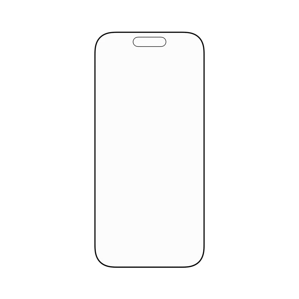 Film de protection d'écran PanzerGlass Ultra-Wide Fit Stealth Fastfit pour Apple iPhone 17 / 16 Pro, Verre Trempé, Full Glue, Noir