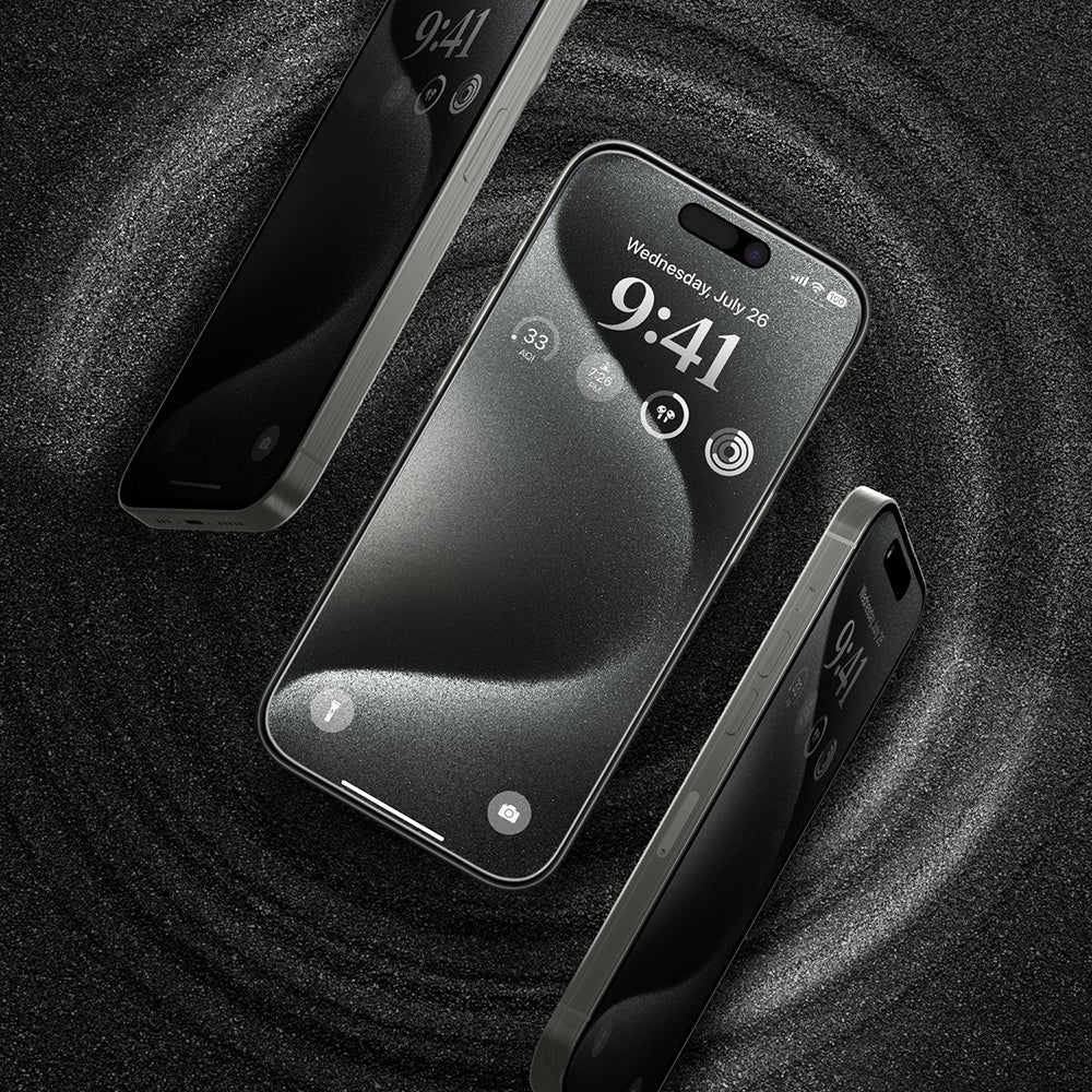 Schutzfolie Privacy Anank 5X Reinforced Applicator für Apple iPhone 17 Pro Max, Gehärtetes Glas, Full Glue, 2.5D