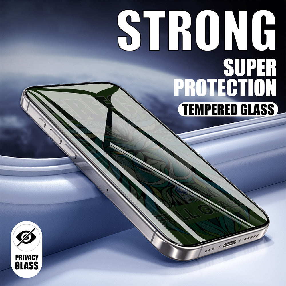 Pellicola protettiva per schermo esterno Privacy Lito D+ Max Strong per Apple iPhone Duo, vetro temperato, Full Glue