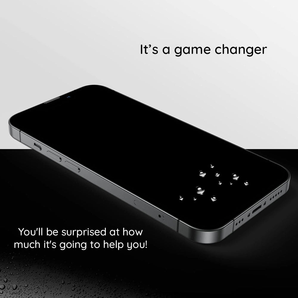 Pellicola protettiva per schermo Privacy Lito HD Pro per Apple iPhone 15 Plus, Vetro temperato, Full Glue