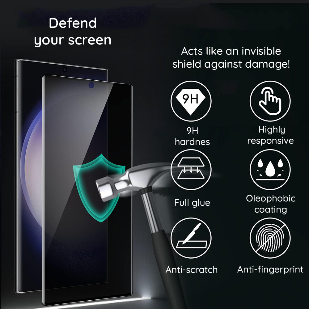 Pellicola protettiva per schermo Privacy Lito HD Pro per Apple iPhone 15 Plus, Vetro temperato, Full Glue