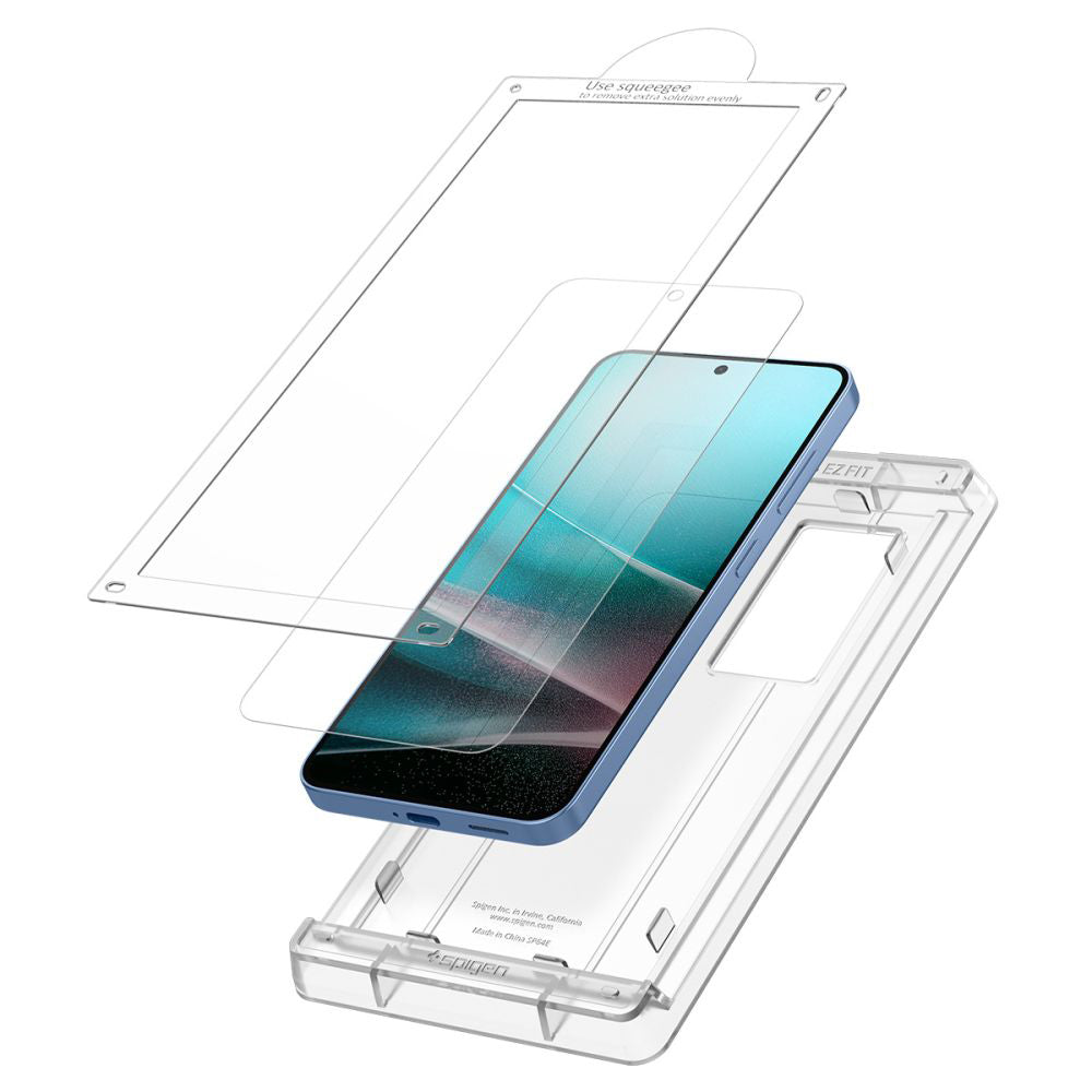 Pellicola protettiva per schermo Spigen Elite Shield EZ FIT HD per Samsung Galaxy S25 S931, Plastica AFL09091