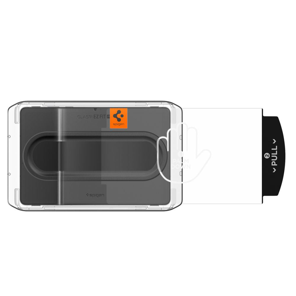 Pellicola Protettiva Schermo Spigen GlastR EZ FIT Pro per Samsung Galaxy Tab S11, Vetro Temperato, Full Glue AGL10198