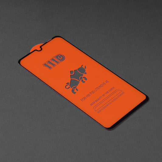 Techsuit Displayschutzfolie für Huawei P30 lite New Edition / P30 lite, gehärtetes Glas, Full Glue, 111D, Schwarz