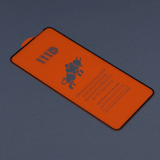 Pellicola protettiva per schermo Techsuit per Xiaomi Redmi 10 2022 / 10 (2021), Vetro temperato, Full Glue, 111D, Nero
