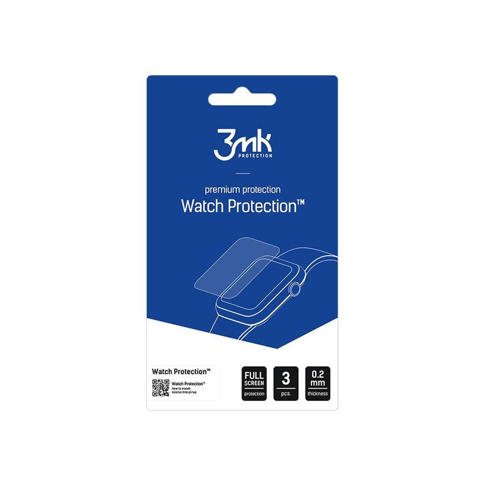 Schutzfolie 3MK FlexibleGlass für Xiaomi Redmi Watch 5 Active, Set 3 Stück, Flexibles Glas