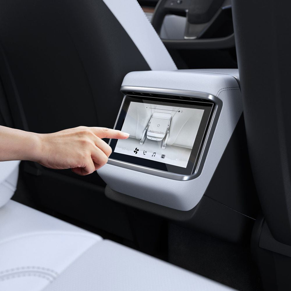Pellicola Protettiva Spigen GlastR Slim Anti-Riflesso per Real Touchscreen Tesla X / S (2022 - 2021), Vetro Temperato, Nero