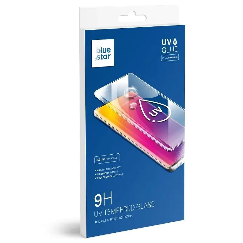 Pellicola protettiva per schermo Blue Star per Samsung Galaxy S8 G950, Vetro temperato, Colla UV