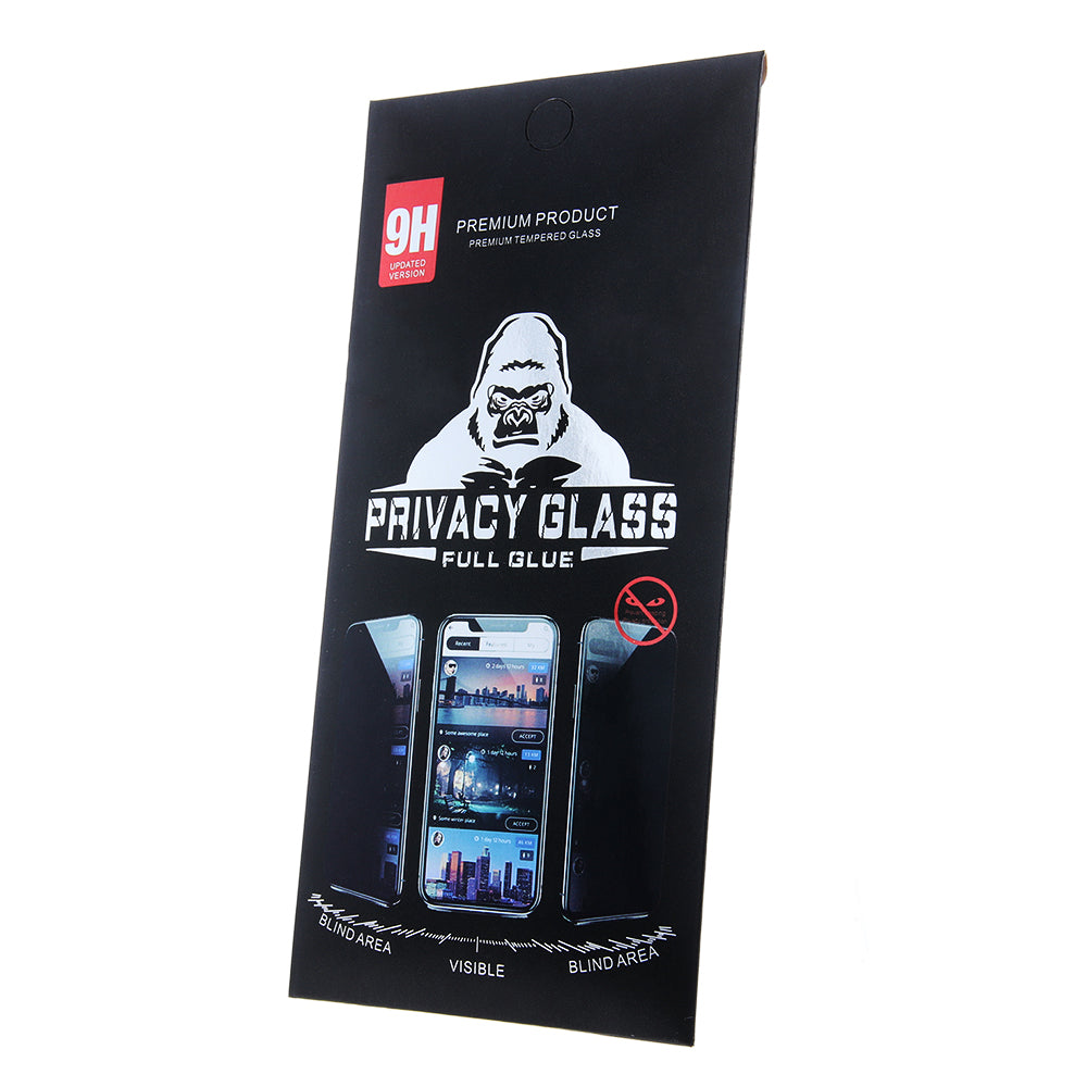 Schutzfolie Privacy OEM für Apple iPhone 11 Pro Max / XS Max, gehärtetes Glas, Vollkleber