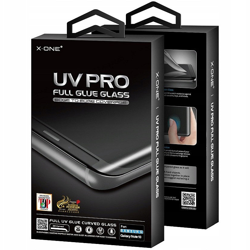 Film de protection d'écran X-One pour Samsung Galaxy S21 Ultra 5G G998, Verre Trempé, Colle UV