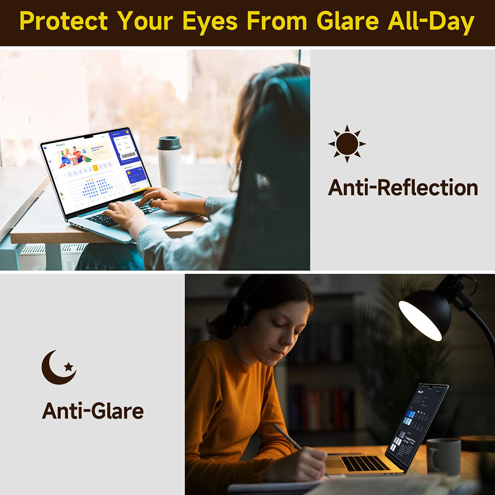 Mattfolie Anti-Blau-Licht Techsuit VisionProX für Apple MacBook Air M3 13 Zoll (2024), Kunststoff