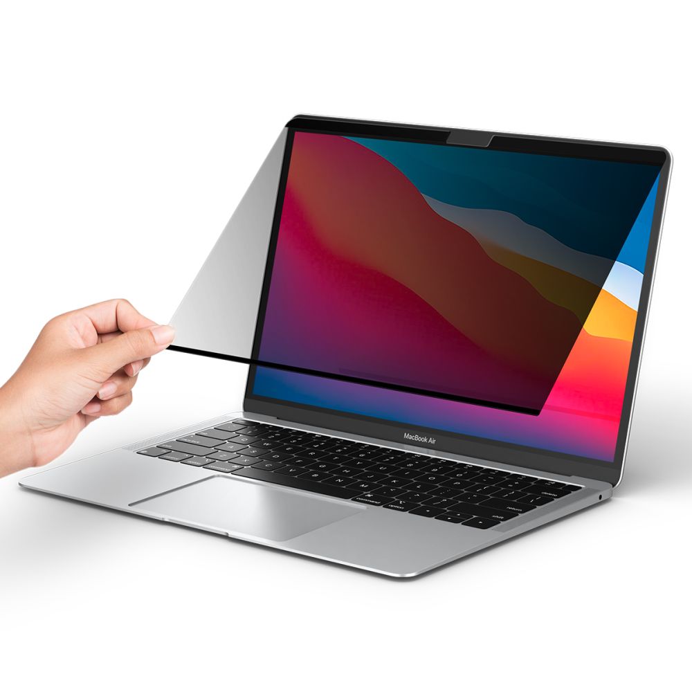 Pellicola Protettiva Privacy Spigen Safe View Magnetic per Apple MacBook Air M3 13inch (2024) / (2022), Plastica AFL06253