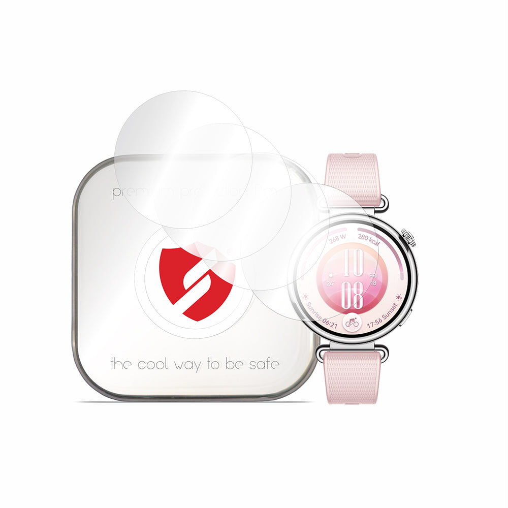 Film de protection Smart Protection Premium Classic pour Huawei Watch GT 7 41 mm, plastique, lot de 4 pièces