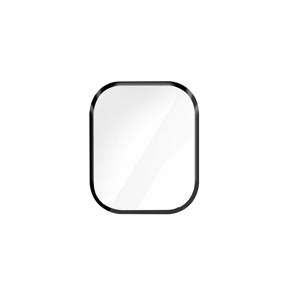 Film de protection Techsuit Nano Flex pour Apple Watch Ultra Series, Set de 2 pièces, Plastique, Noir