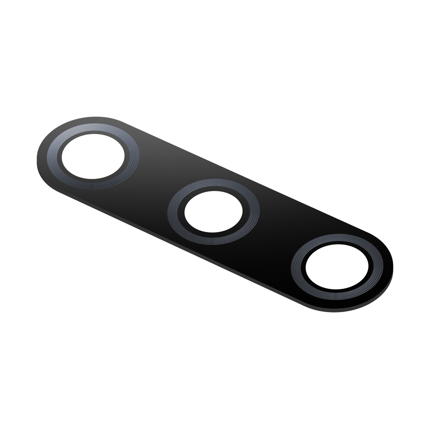 Rückkamera-Glas Honor 9X Pro / Huawei P smart Pro 2019, Schwarz