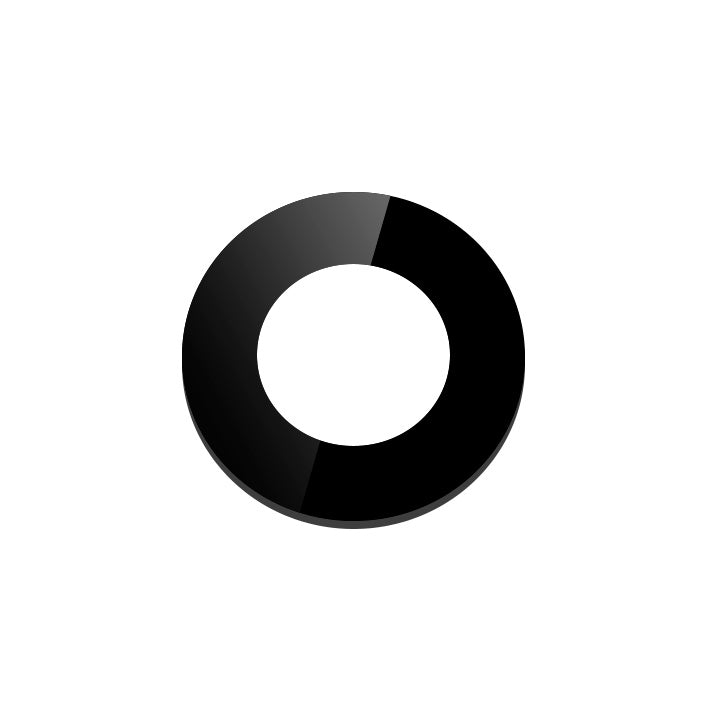 Verre de caméra arrière Xiaomi Redmi 3, noir