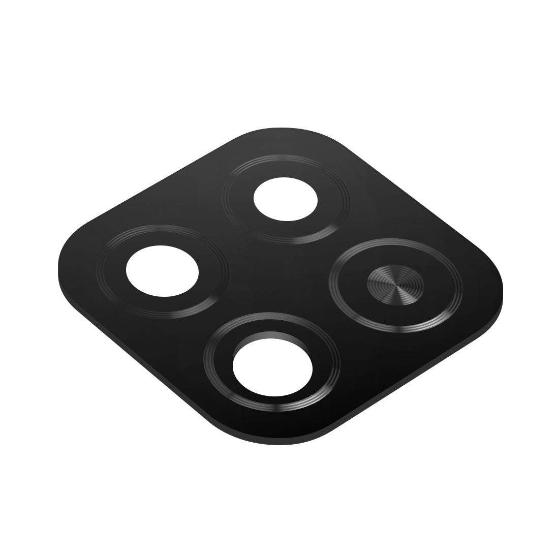 Verre de caméra arrière Xiaomi Redmi 9C NFC, Noir