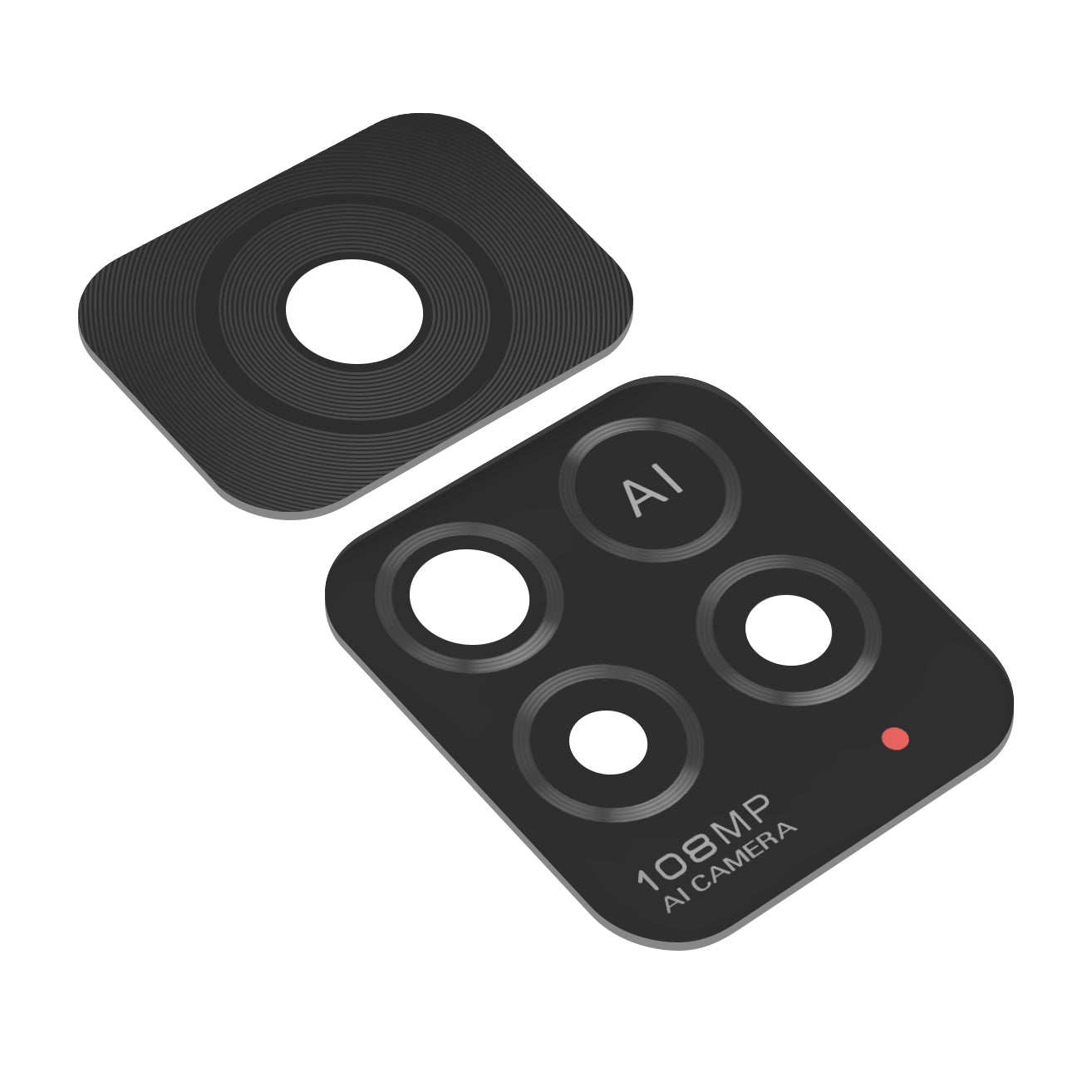 Hinteres Kameraglas Xiaomi Redmi Note 11 Pro 5G, Schwarz