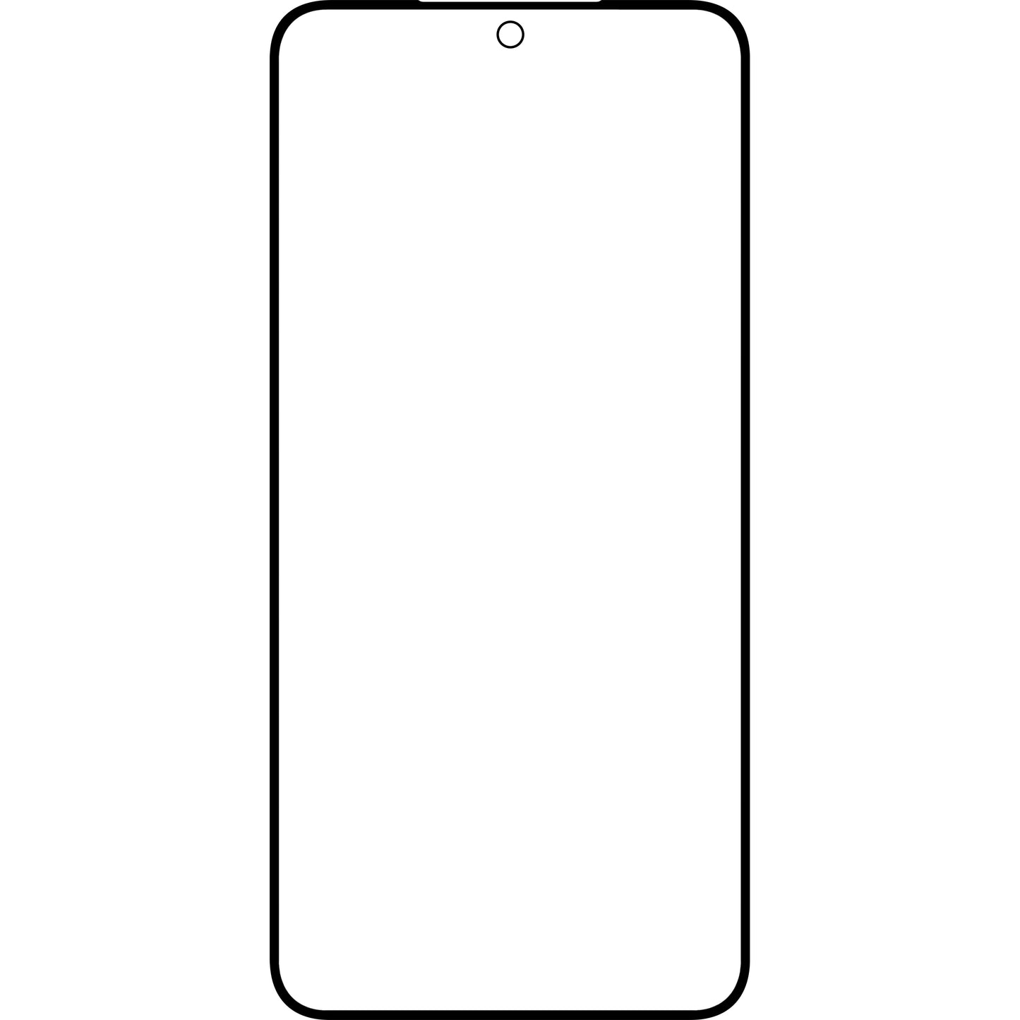Bildschirmglas + OCA Forward Shield für Samsung Galaxy S24+ S926, Schwarz