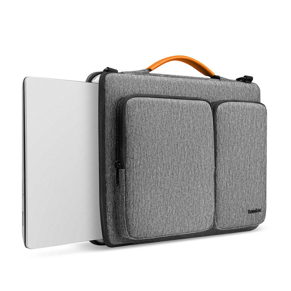 Borsa Tomtoc per Laptop 15.6 pollici, Grigia