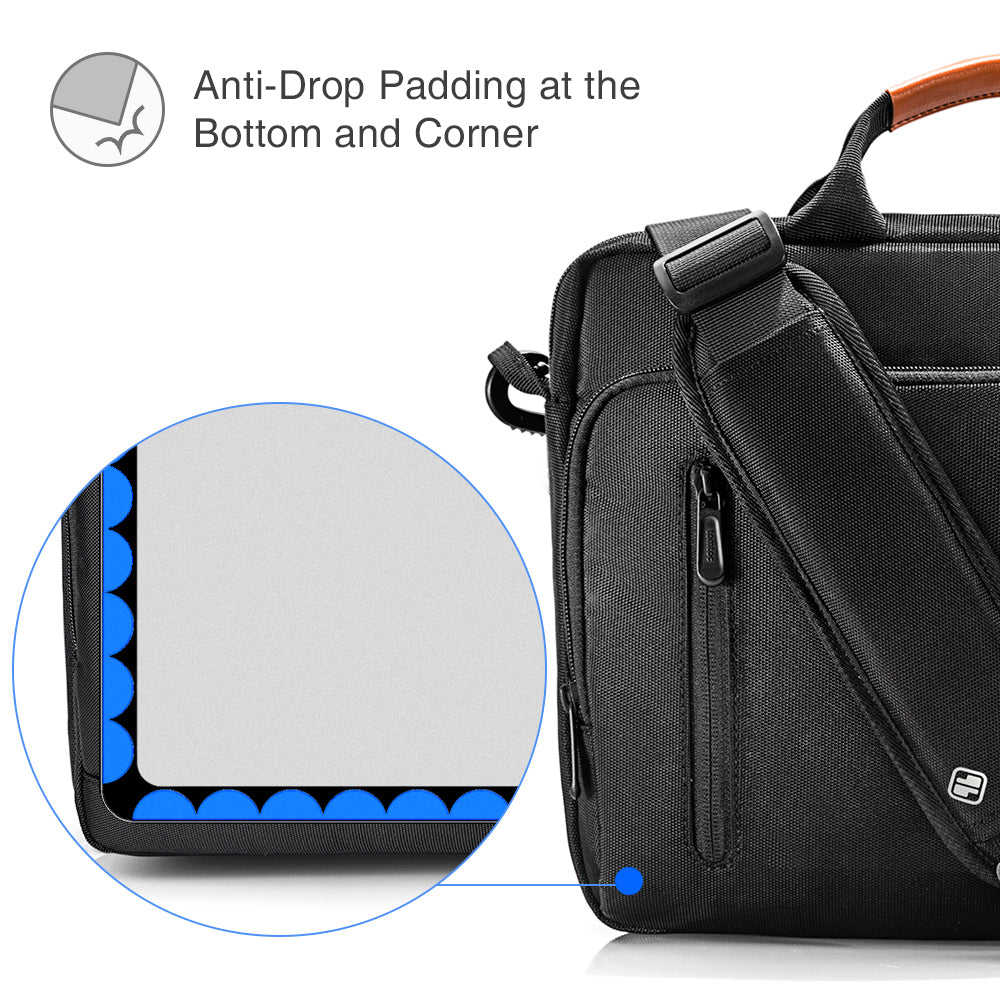 Borsa Tomtoc per Laptop 16 pollici, Nera