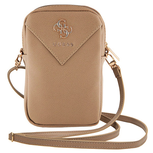 Borsa Universale per Telefono, Guess, Triangle 4G, Dorata