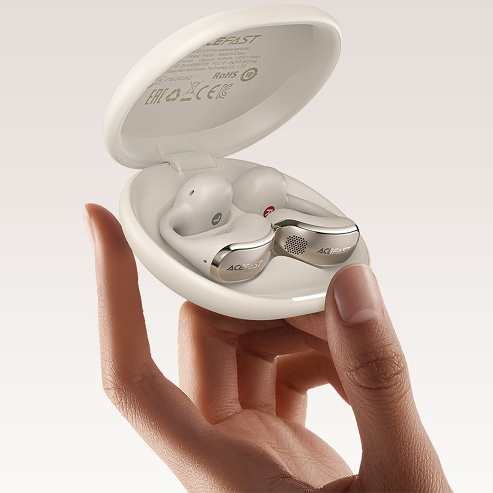 Auricolari Bluetooth Acefast Aceclip Pro, TWS, Nero