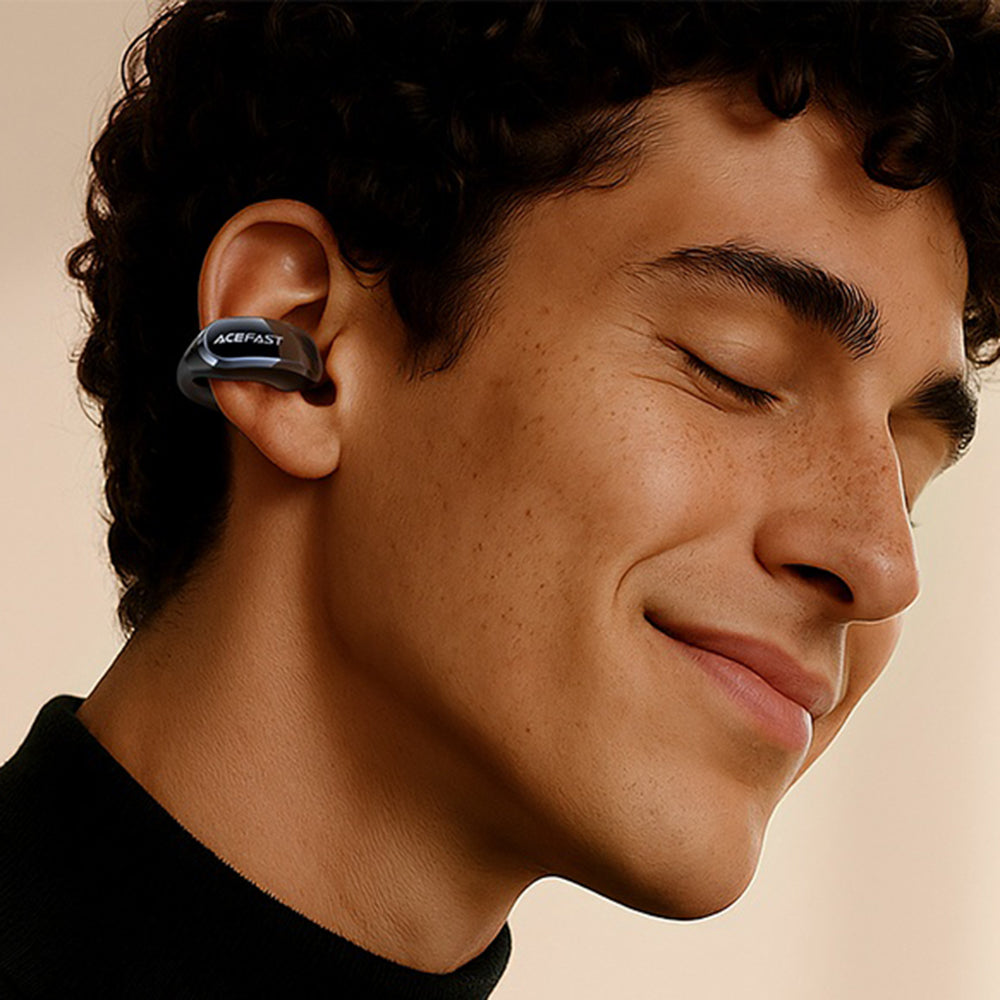 Auricolari Bluetooth Acefast Aceclip Pro, TWS, Nero