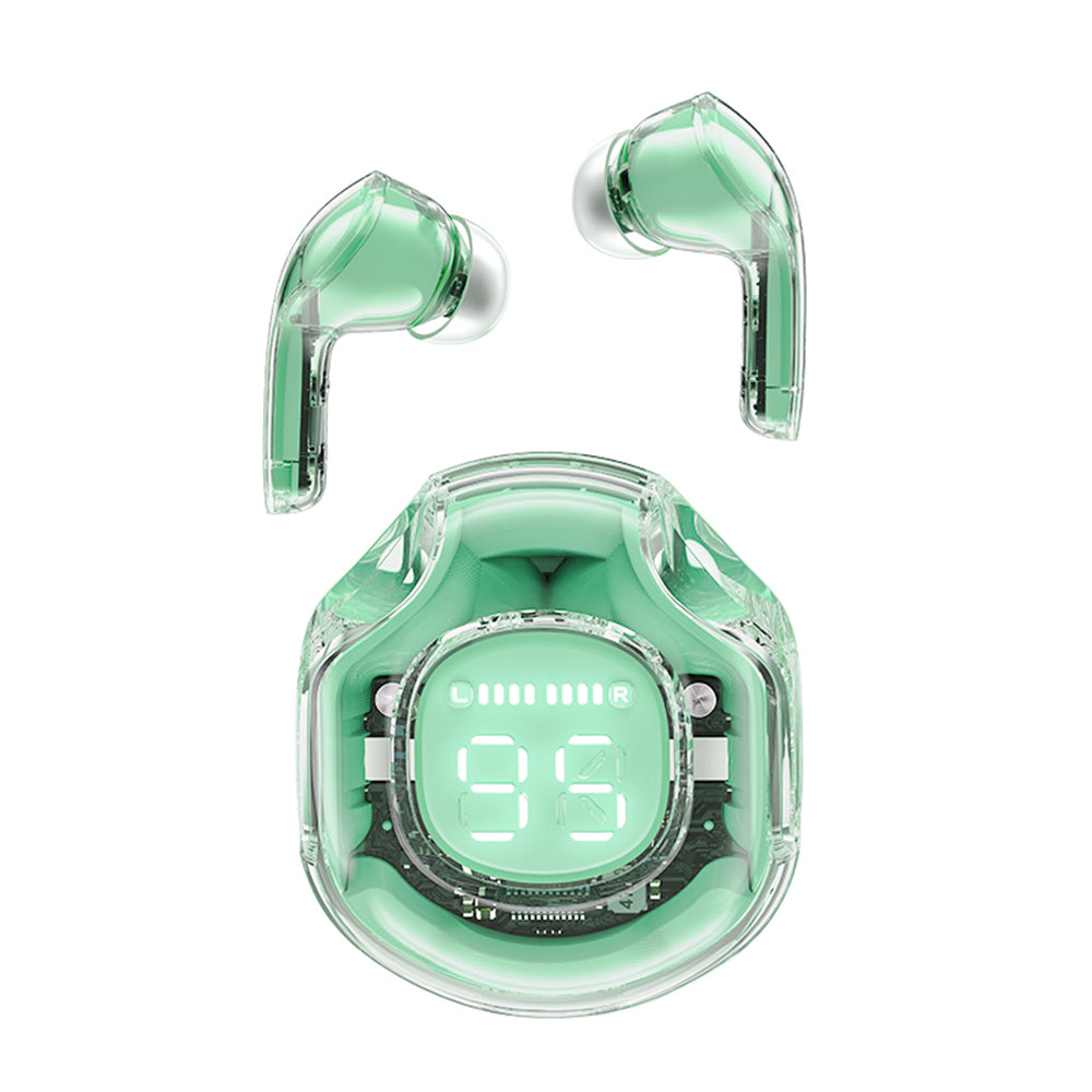 Auricolari Bluetooth Acefast T8, TWS, Verde
