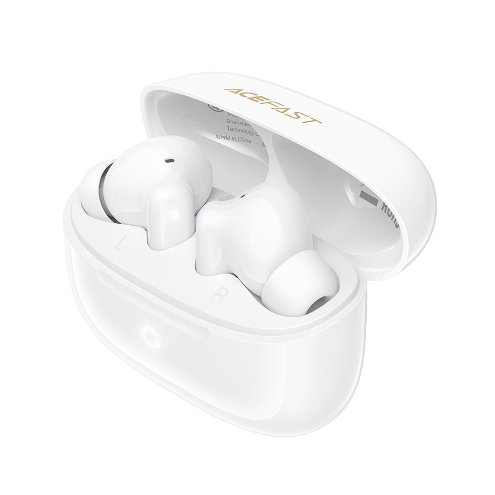 Kit mains libres Bluetooth Acefast W7, TWS, Blanc
