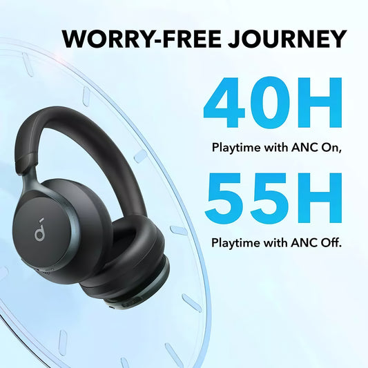 Vivavoce Bluetooth Anker SoundCore Space On, Multipoint, A2DP, ANC, Nero A3035G11