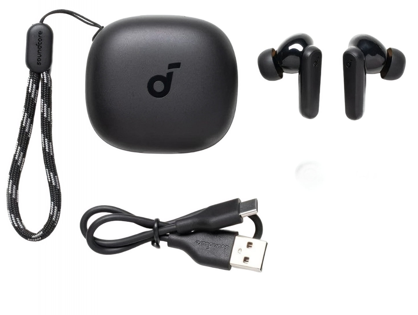 Kit mains libres Bluetooth Anker SoundCore R50i V2, TWS, Noir A3949G12