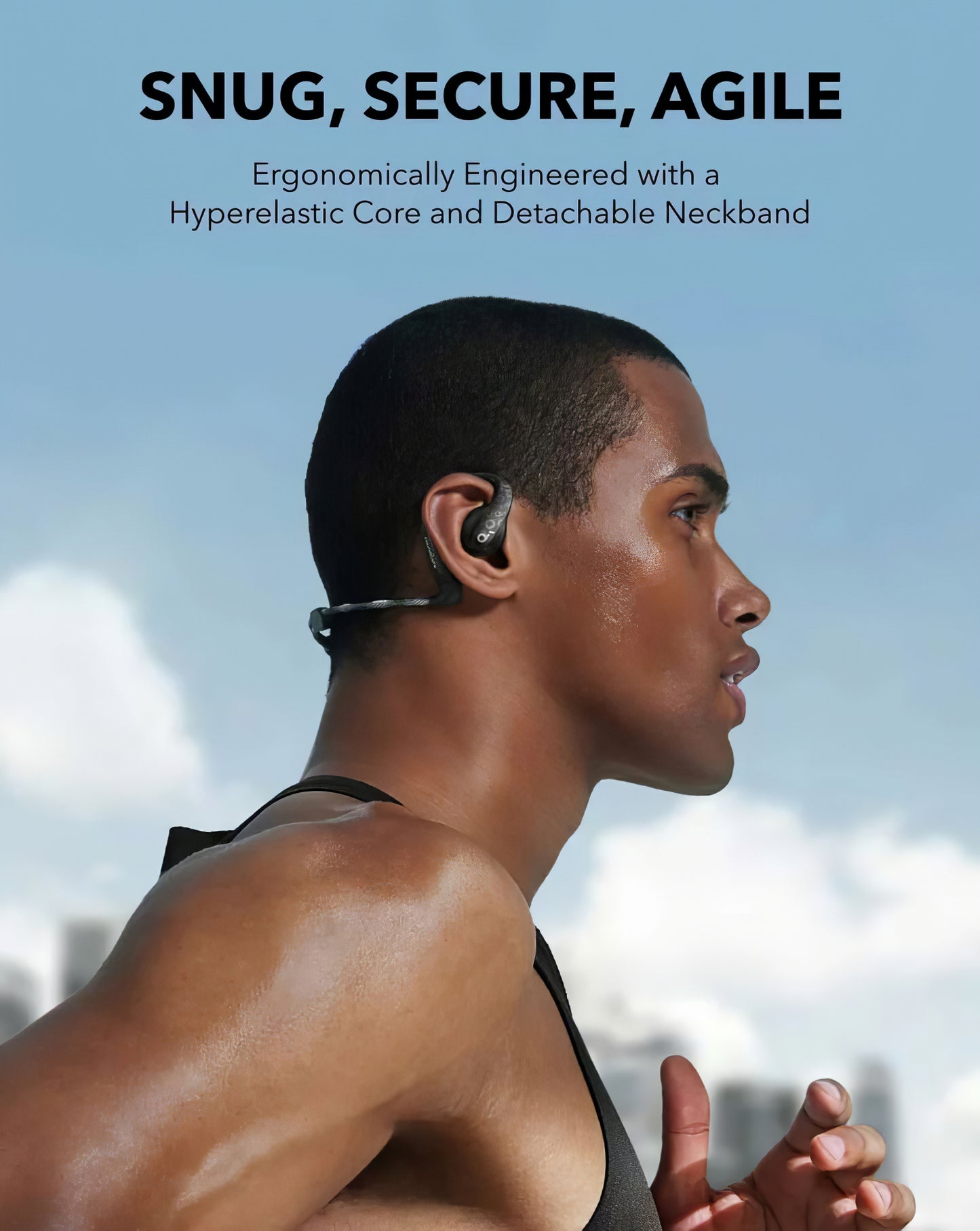 Vivavoce Bluetooth Anker Soundcore AeroFit Pro, TWS, nero A3871G11