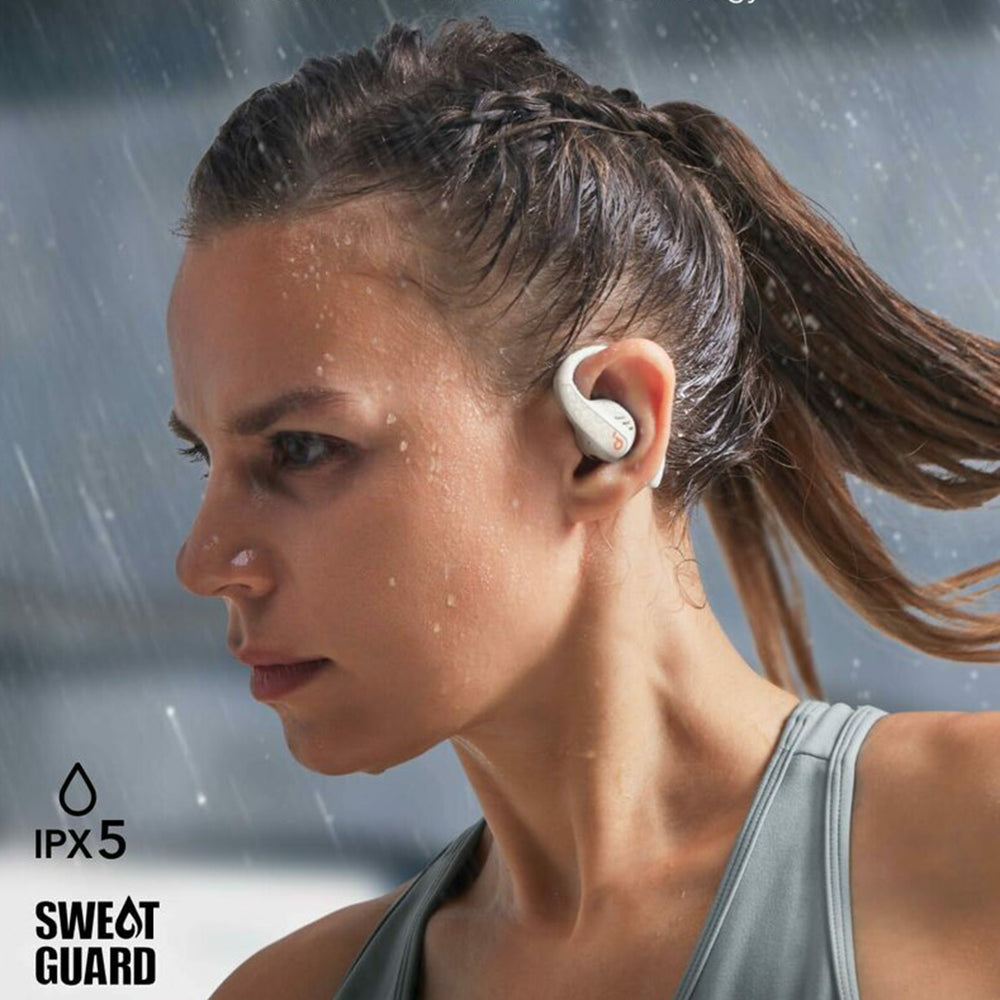 Handsfree Bluetooth Anker SoundCore AeroFit Pro, TWS, Bianco A3871G21