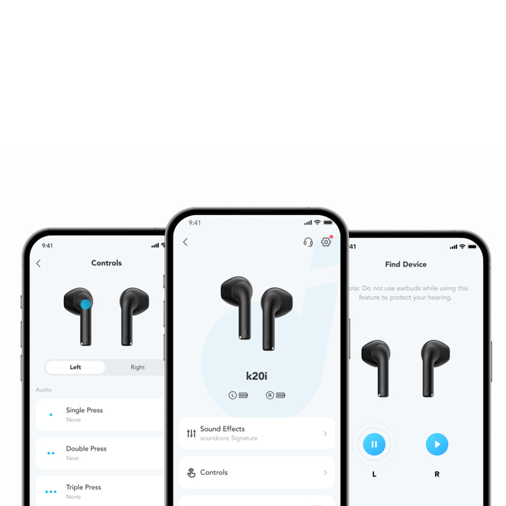 Handsfree Bluetooth Anker SoundCore K20i, TWS, Blu A3994G31