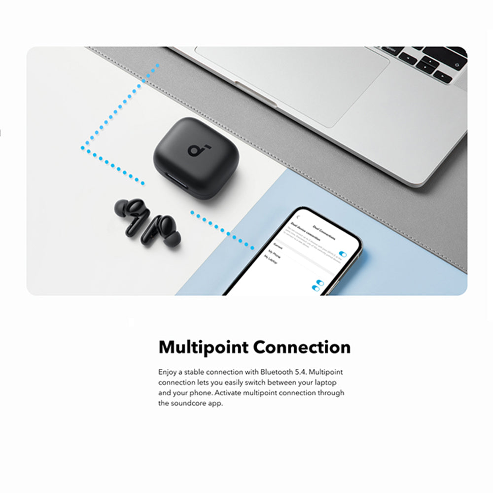 Handsfree Bluetooth Anker SoundCore P30i, TWS, Nero A3959311