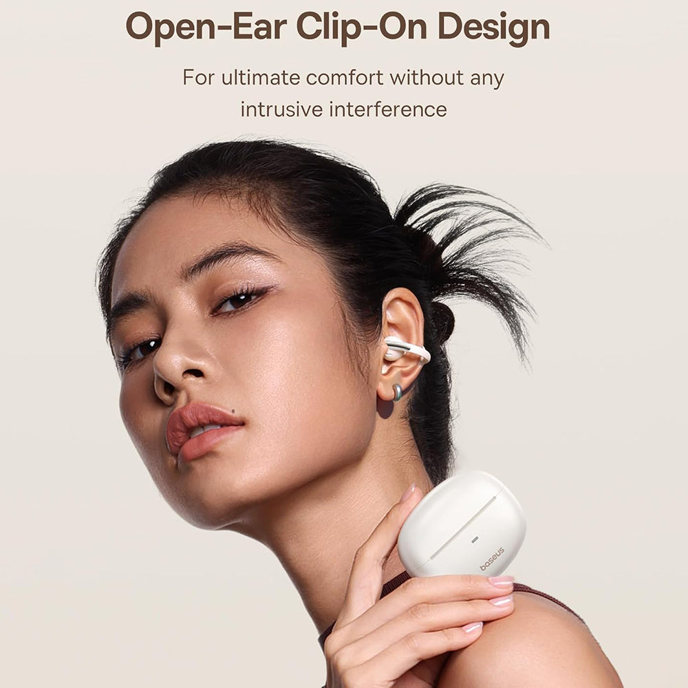 Handsfree Bluetooth Baseus Bowie MC1, TWS, Bianco A00083501226-00