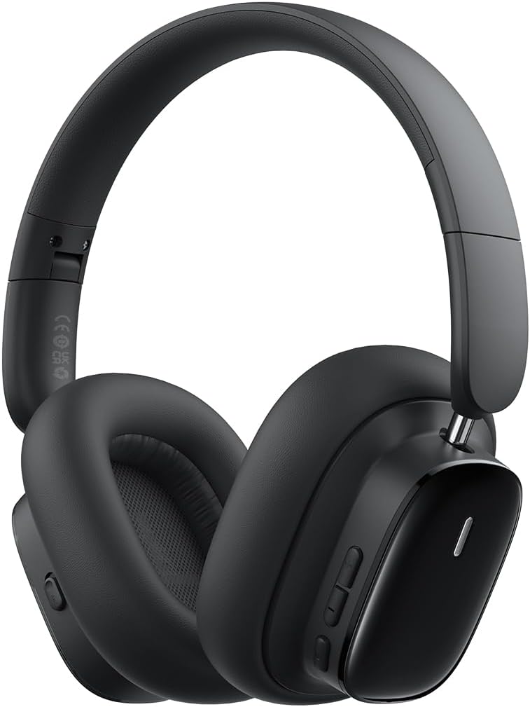 Auricolare Bluetooth Baseus Bowie H1i, A2DP, ANC, Nero A00050402113-00