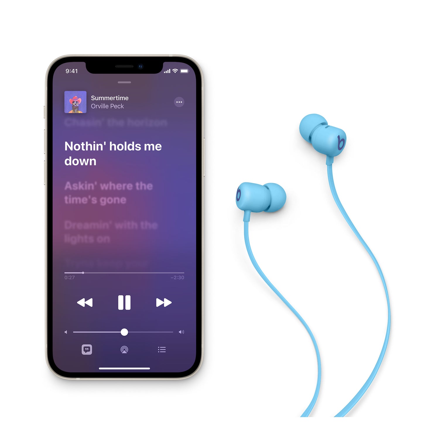 Handsfree Bluetooth Beats Flex, A2DP, Blau MYMG2ZM/A