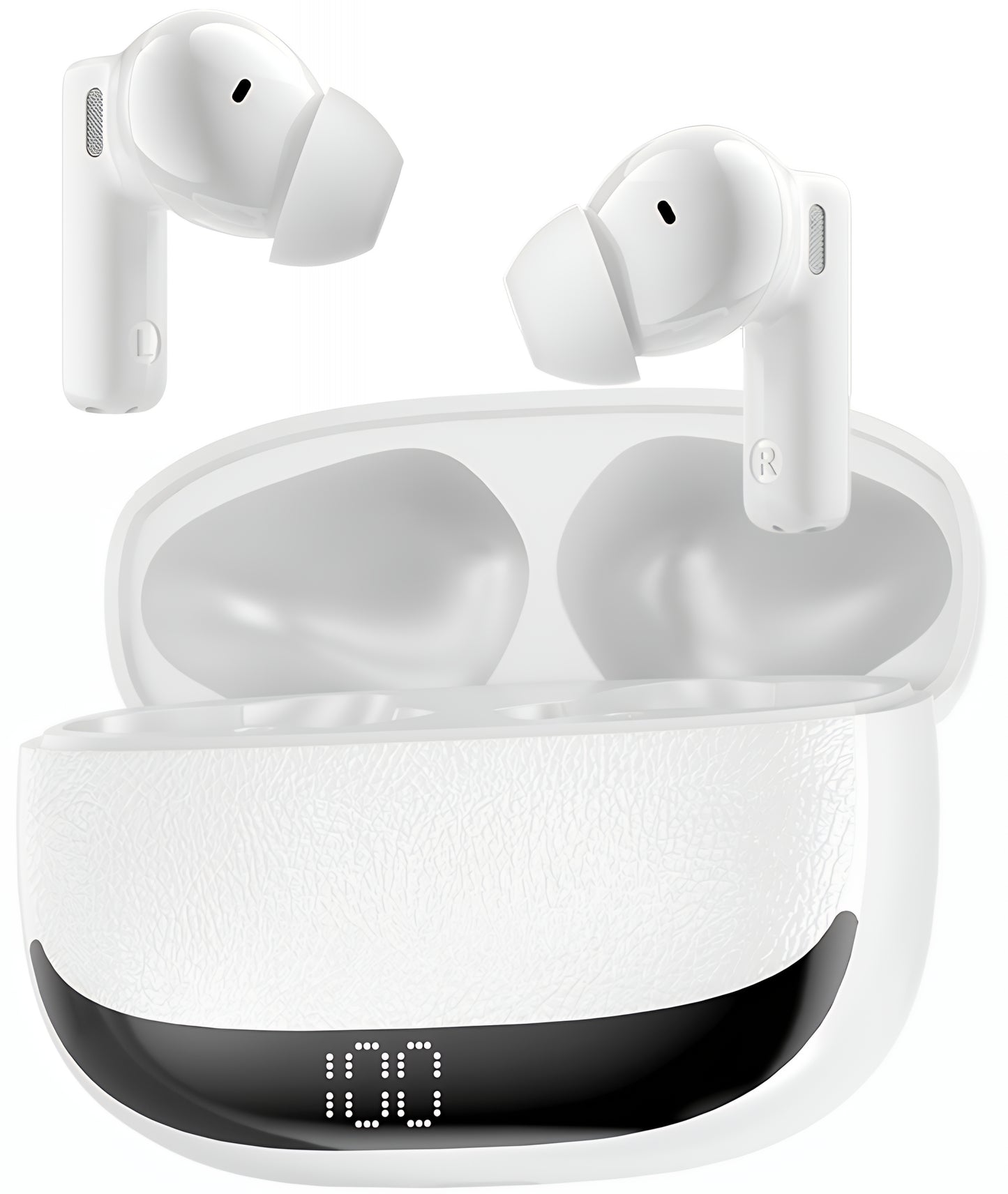 Écouteurs Bluetooth BWOO BW40, TWS, ANC, Blanc