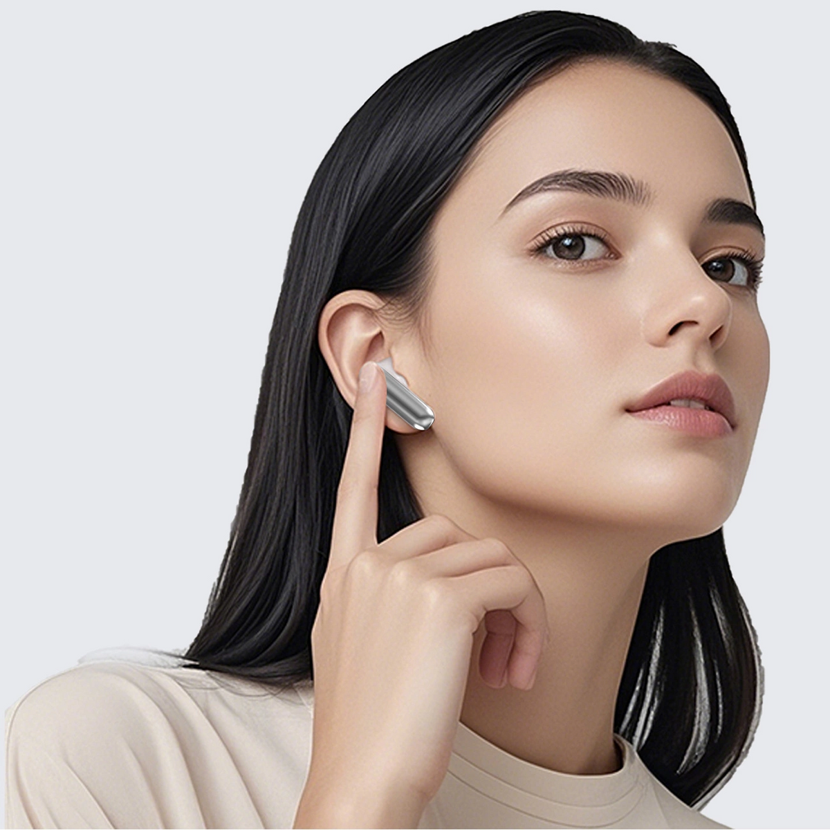 Bluetooth-Headset Dudao U21, TWS, ANC, Weiß