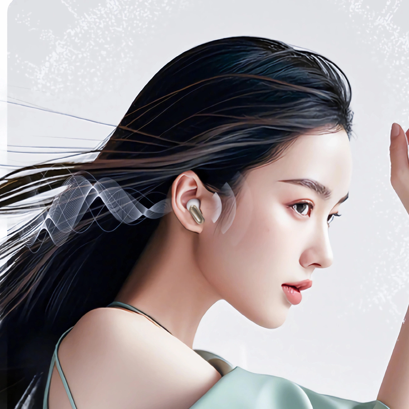 Auricolare Bluetooth Dudao U8 Pro, TWS, Bianco