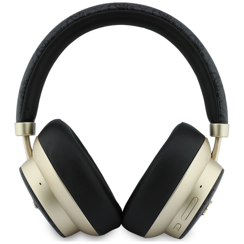 Kit mains libres Bluetooth Guess 4G Gold Script Metal, A2DP, Noir