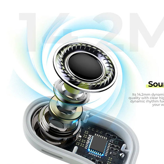 Handsfree Bluetooth HAVIT OWS915, TWS, Blanc