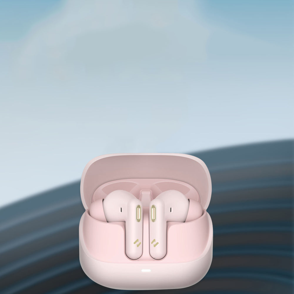 Kit mains libres Bluetooth HAVIT TW906 Pro, TWS, ANC, Rose