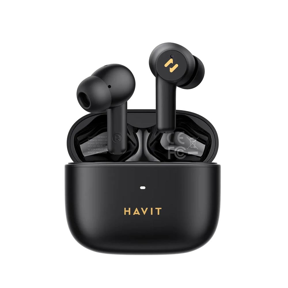 Auricolari Bluetooth HAVIT TW958 Pro, TWS, ANC, Nero