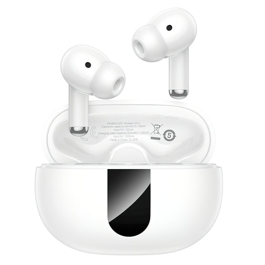 Auricolare Bluetooth HOCO EQ26, TWS, ANC, Bianco